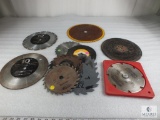 Lot of New & Used Saw Blades 12
