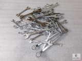 Large Lot of Assorted Combination Wrenches - Many Craftsman