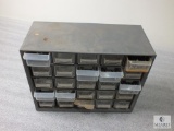 25 Drawer Parts Compartment with Assorted Screws and Fasteners