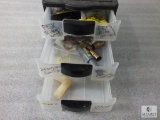 3 Drawer Desktop Storage with Assorted Plumbing Supplies