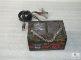 Solar 12 Volt 10 Amp Battery Charger with Leads