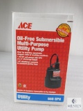 New Ace Oil Free Submersible Multi-Purpose Utility Pump