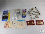 Lot of Brass Home Improvement Items, Outlet Covers & Vintage Doorknob