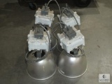 Lot of 4 Hubbell Halogen Light Fixtures