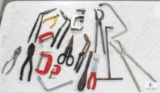 Lot of Miscellaneous Hand Tools - Snips, Pliers, Clamps and more