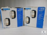 2 New Sets of Portfolio Twin Pack Exterior Wall Lanterns #230326