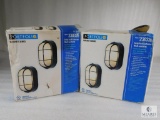 2 New Sets of Portfolio Twin Pack Exterior Wall Lanterns #230326