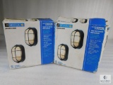 2 New Sets of Portfolio Twin Pack Exterior Wall Lanterns #230326