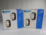 2 New Sets of Portfolio Twin Pack Exterior Wall Lanterns #230326