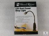 New Wood River LED Dual Power Shop Light Magnetic Base