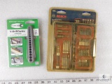 Lot New 38 pc Bosch Screwdriver Bit Set and Big Gator V-Drill Guide