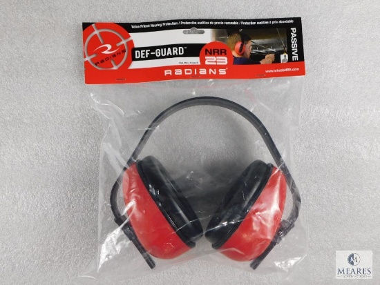 New Radians earmuff hearing protection. Great for shooting or loud sporting events.