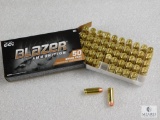 50 rounds CCI Blazer 10mm ammo. 180 grain FMJ