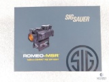 New Sig Sauer Romeo-MSR red dot sight. 2 MOA