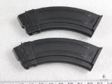 Two new 30 round AK47 7.62x39 rifle magazines