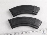 Two new 30 round AK47 7.62x39 rifle magazines