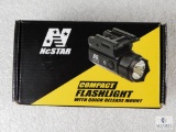 New NcStar 150 lumen tactical light with quick release and strobe function