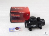 New Optima 30mm red dot sight with mount