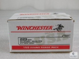 150 rounds Winchester .223 ammo. 55 grain FMJ