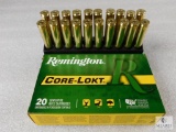 20 rounds Remington .30-06 ammo. 180 grain PSP