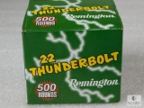 500 Rounds Remington 22 Thunderbolt .22LR High Velocity Ammo