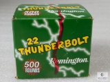 500 Rounds Remington .22LR Thunderbolt Ammo