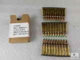 30 Rounds Ball XM855LC 5.56mm Ammo on Stripper Clips