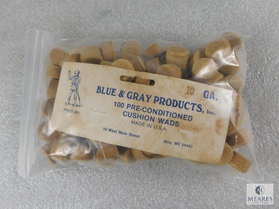 Blue and Gray Product 100 Pre Conditioned Wads