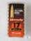 50 Rounds Hornady .17 Mach 2 15.5 Grain NTX Ammo