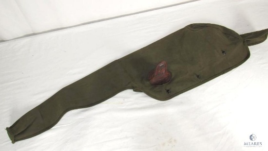 Browning M1919 Military Style Canvas & Leather Cover