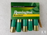 5 Rounds Remington Buckshot 12 Gauge 2-3/4