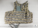 Digital Camo Molle Vest with .25