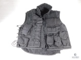 Nylon Tactical Zip-Up Vest with Lots of Pockets