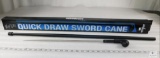 New Cold Steel Quick Draw Sword Walking Cane