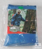 New Frogg Toggs Ultra-Lite Rain Suit Mens Blue Size Large