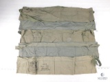 Lot of 5 Military Style MI93 Fabric Bandoliers