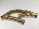 Approximately 100 Rounds .30-06 Tracer Ammo on Belt Clips