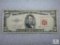 1953 B $5.00 US Note Red Seal