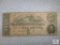 1864 $5.00 Confederate Note Engraved in Columbia, SC - worn