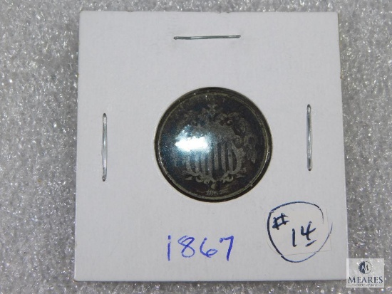 1867 Shield Nickel