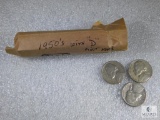 Roll (40) Jefferson Nickels in with 1950's with 