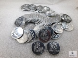50 BU Silver Dollar Size Tokens - Use as Poker Chips or Giveaways