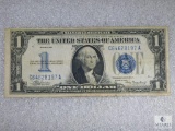 1934 US $1.00 Small Size Silver Certificate - Funny Back