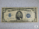 1934-D US $5.00 Silver Certificate