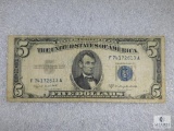 1953-B US $5.00 Silver Certificate