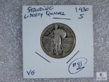 1930-S Standing Liberty Quarter - VG