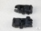 New Front and Rear Flip up AR15 Rifle Sights Fully Adjustable