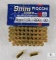 50 Rounds Fiocchi 9MM Ammo. 115 Grain FMJ 1200FPS.