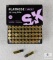 50 Rounds SK .22 Long Rifle Ammo. Flatnose Target.