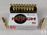 20 Rounds Hornady 6.5 Creedmoor Ammo. 147 Grain ELD Match.